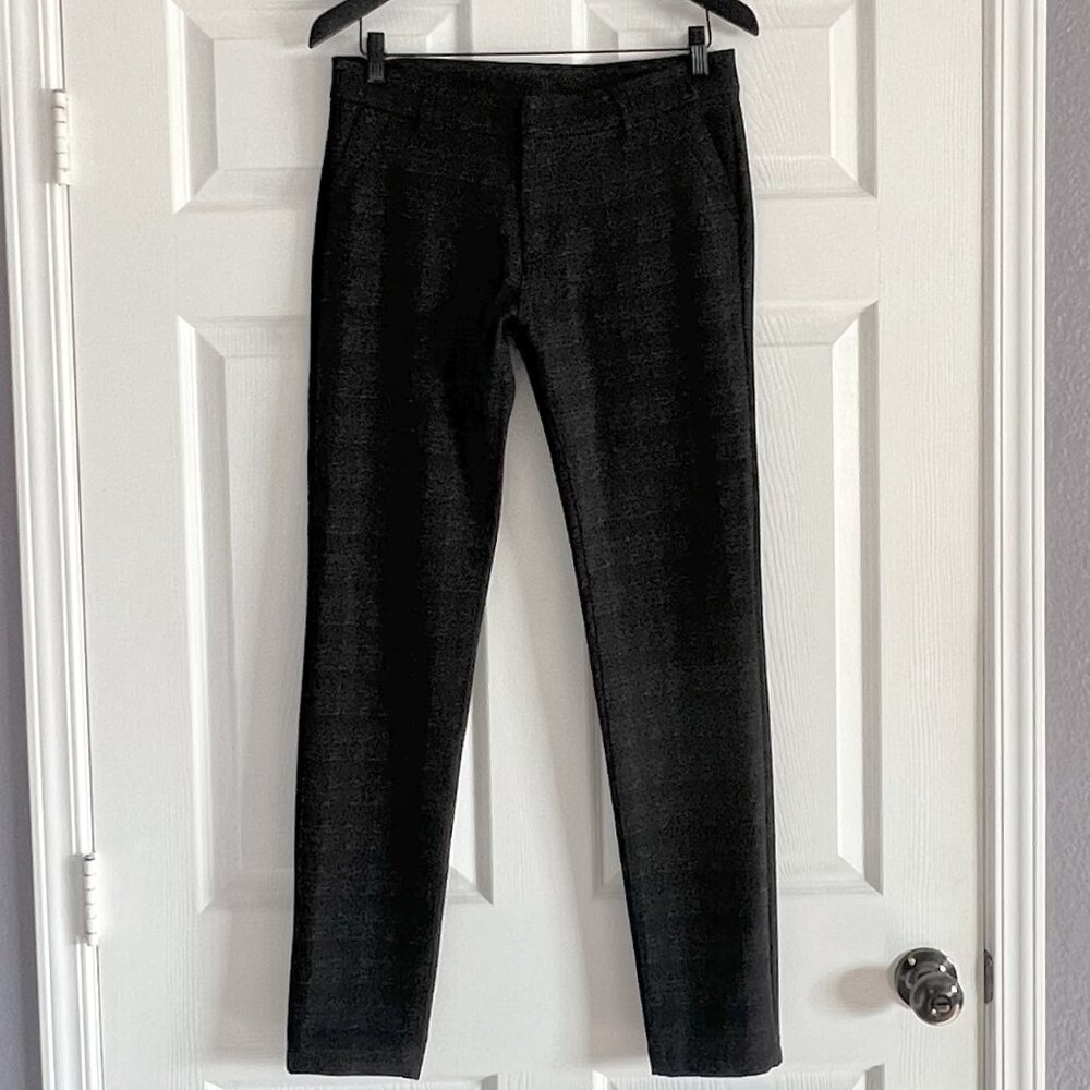 Kut From The Kloth skinny Leg pant abstract black gray size 8
